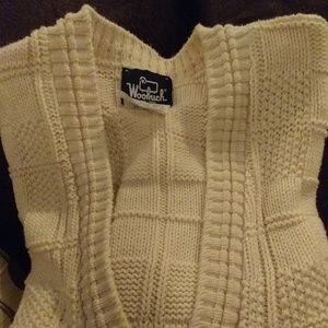 Men's Woolrich Cream Cardigan